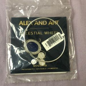 NWT Alex and Ani Scorpio Celestial Wheel Bangle